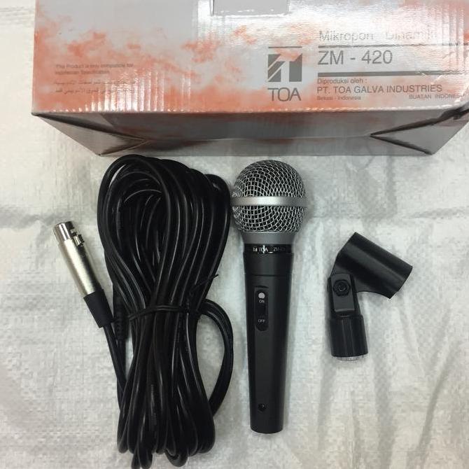 MICROPHONE TOA ZM-420 ORIGINAL ZM420 Original