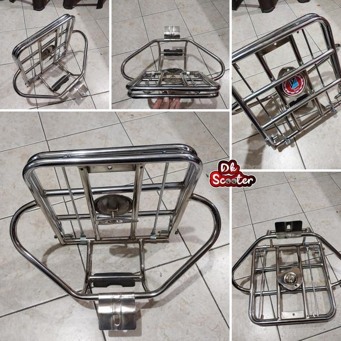 TERMURAH - Vespa Backrack vespa ban serep model vigano
