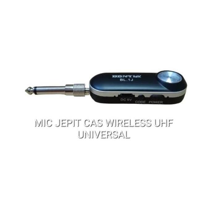 ORIGINAL MIC JEPIT WIRELESS CAS CASAN UHF KLIP CLIP ON IMAM UNIVERSAL Original