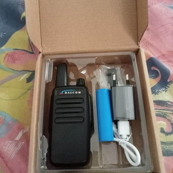 New HT DALCOM DL-5000 Single Band UHF 400 480 MHz Power Ultra 3W Baterai 2200mAh Handy Talky Jarak J