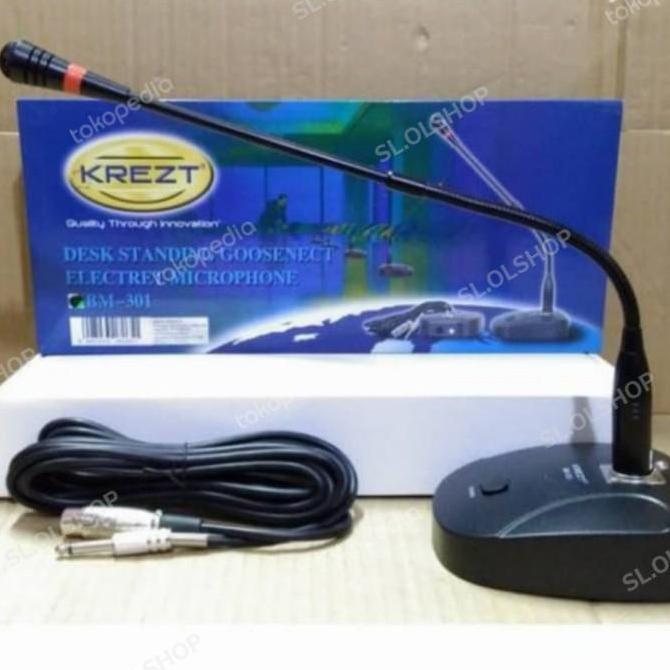 MIC MEJA/PODIUM KABEL KREZT BM 301/BM301 KREZT ORIGINAL PRODUK Original