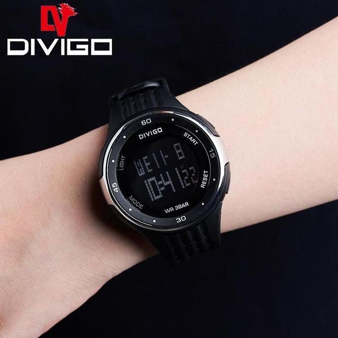 DY10 >> Jam Tangan Digital Pria DV-8372 Water Resistant 3ATM