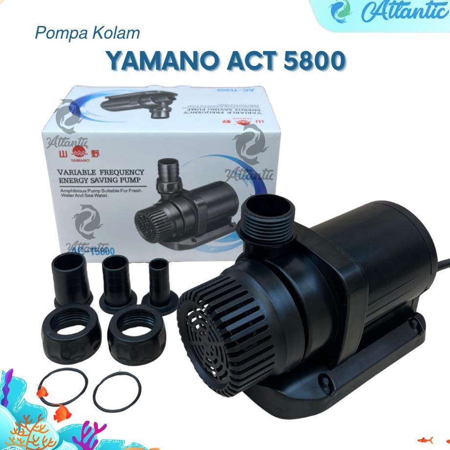 Yamano Act 5800 Pompa Air Celup Pompa Kolam Hoponik Pompa Low Watt