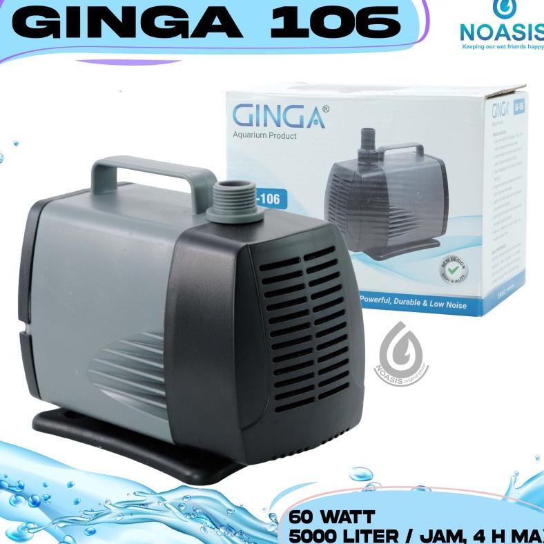 Pompa Aquarium Celup Water Pump Ginga Ga 106 Ga106 Low Watt