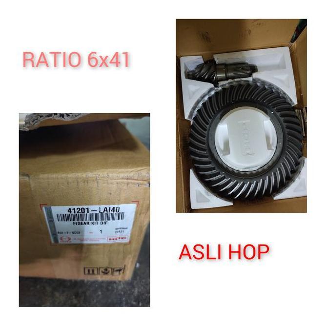 GEAR SET HINO FL235JW 6X41 41201-LAI40 / 41201-E0840 ASLI HOP Terlaris