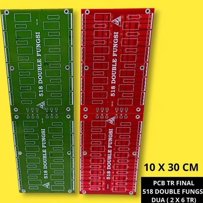 }}}}}}] PCB TR Final 518 Double Fungsi CKJ Transistor ( 2x6 Set TR) Toshiba 3U