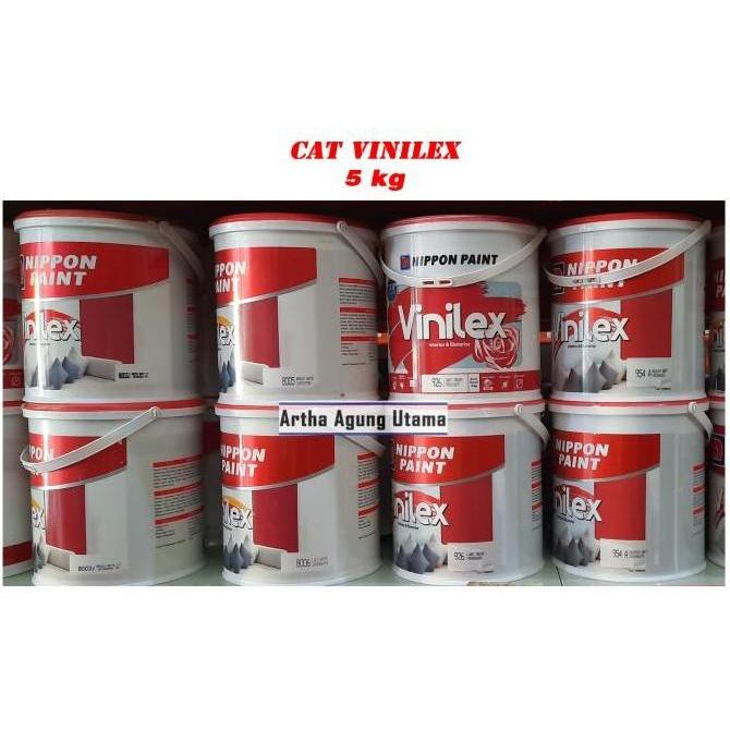 +++++] Cat Tembok Nippont Paint Vinilex Interior & Exterior Pail 25 Kg