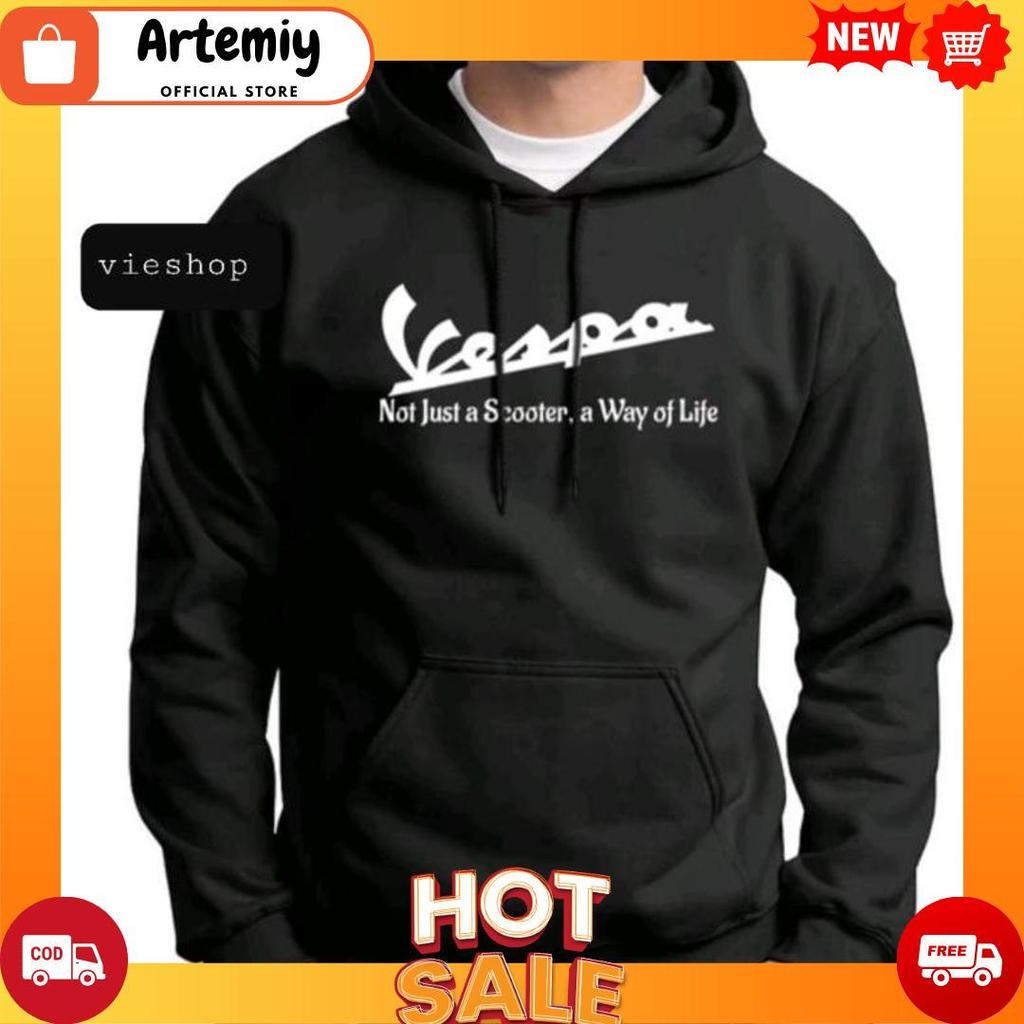 JAKET SWEATER HOODIE PRIA WANITA VESPA [B1][B1]