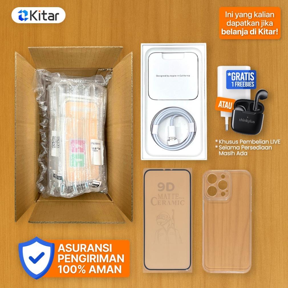 Favorit iPhone 15 Pro | 15 Pro Max ex iBox Beacukai IMEI Permanen Garansi 12 Bln 100% Original Secon