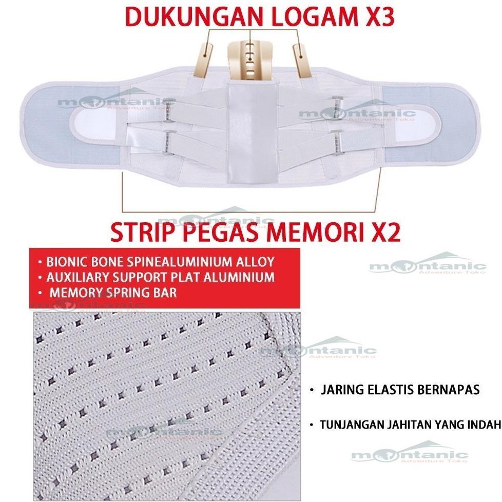 Korset Penyangga Lumbar Sabuk Penyangga Lumbar/Pria Wanita Korset Sabuk Dukungan Korset Lumbal untuk