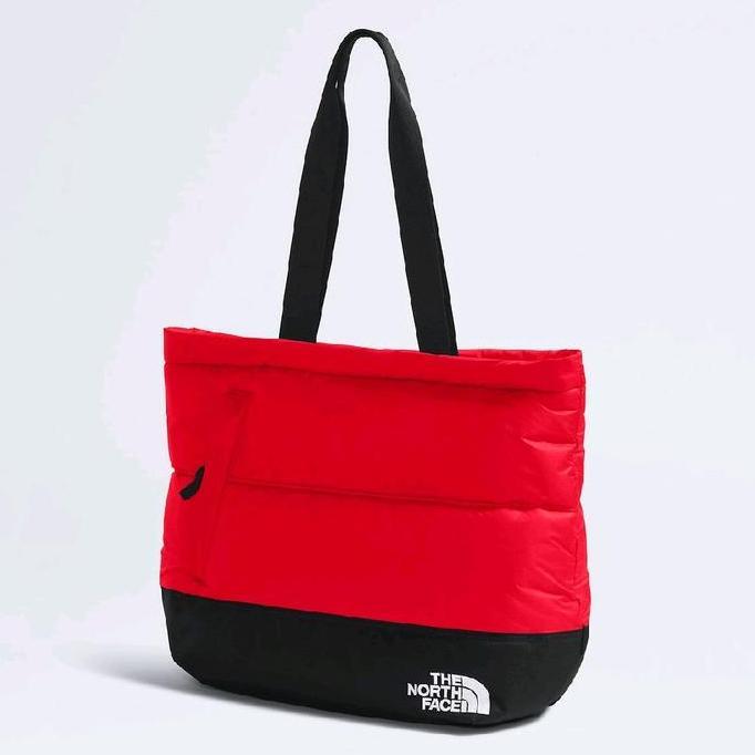 tas totebag wanita TNF nuptse totebag - red/black