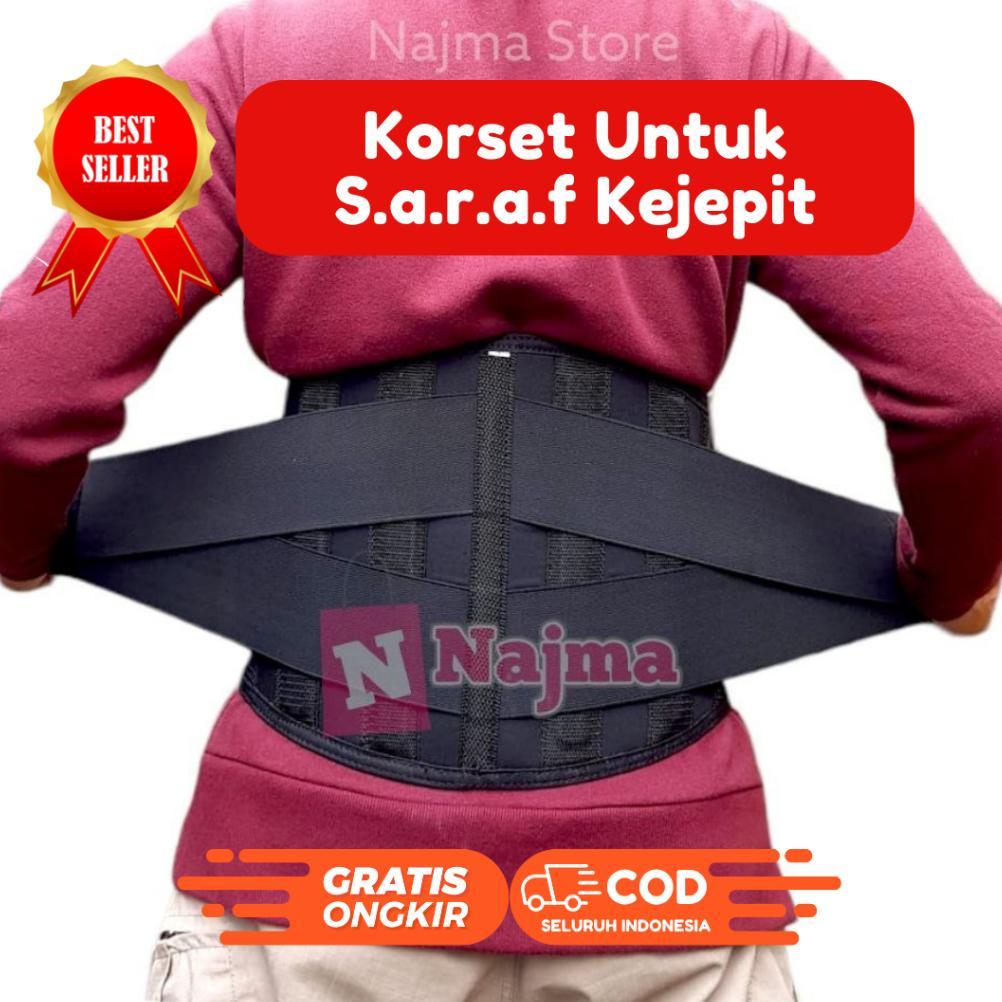 Korset Lumbal LSO Tulang Belakang saraf kejepit pinggang s, m, l, xl, jumbo kesehatan BIG SIZE alat 