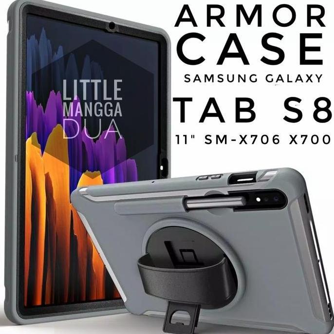 HARGA DISC - Case Samsung Galaxy Tab S8 11" 2022 SM-X706 X700 Armor Cover Casing