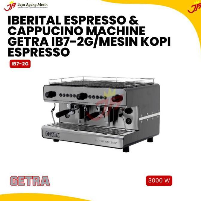 NEW Iberital IB7 2G/Mesin espresso Iberital/ IB7-2GR getra