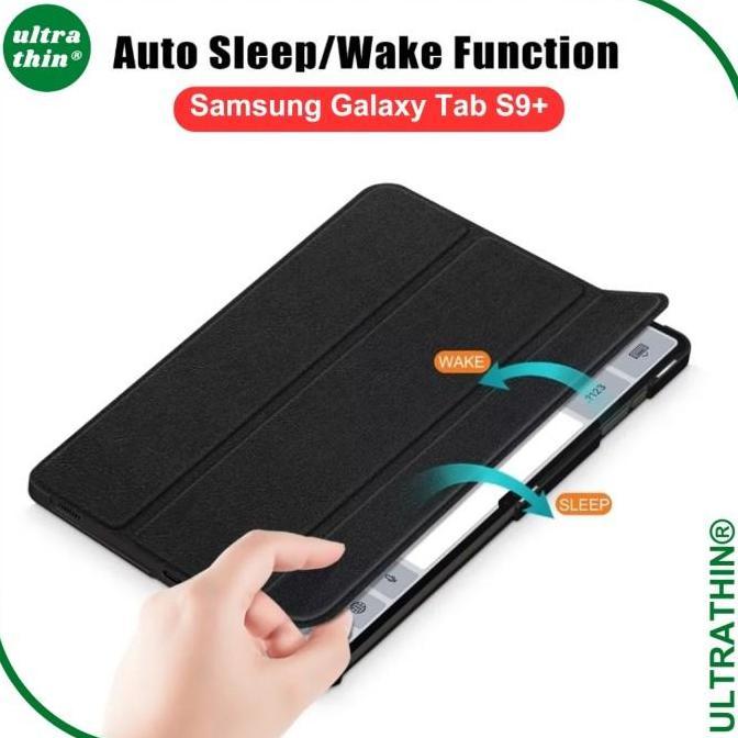TERMURAH - Smart Flip Casing Tablet Samsung Galaxy Tab A9 Plus Case Stand Pen