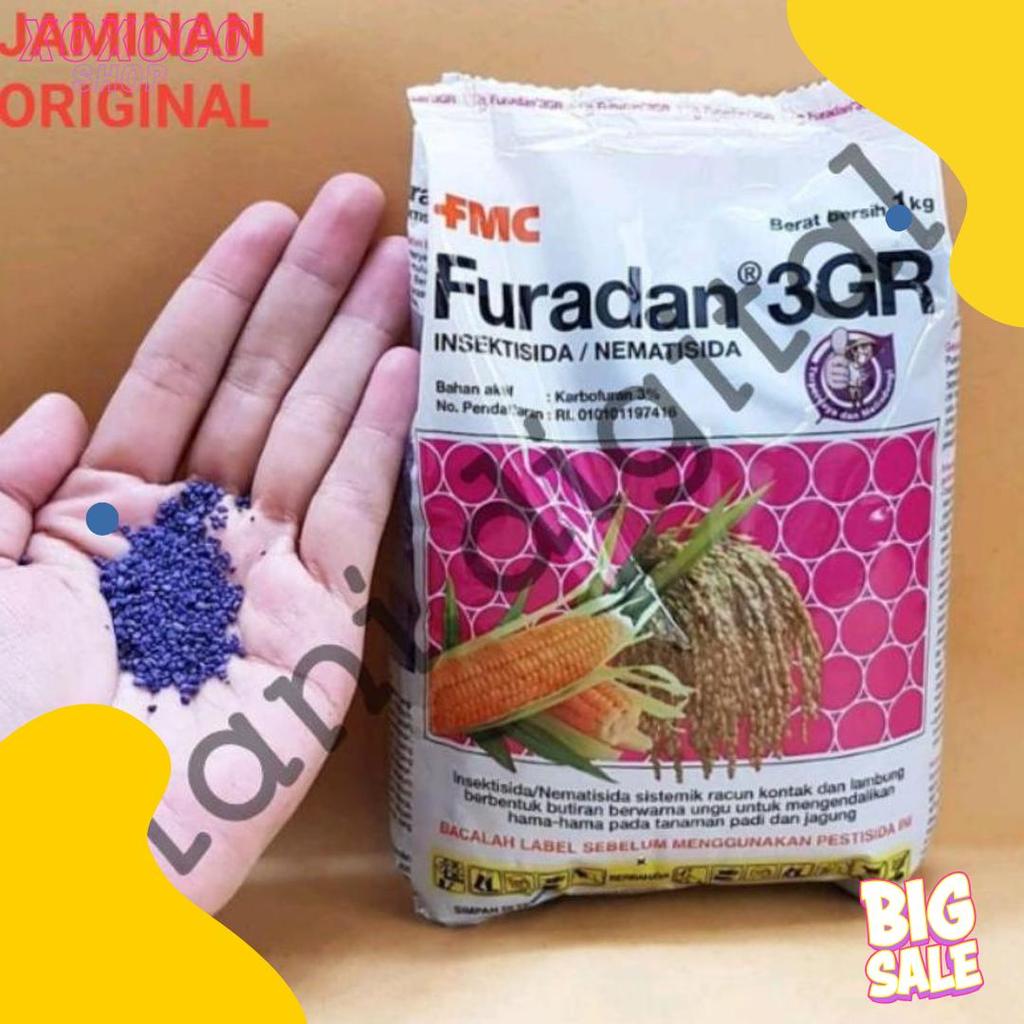 Diskon Up To 70% Furadan Obat Pengendali Hama Perusak Akar Tanaman (Cacing Tanah, Ulat Tanah, Orong-