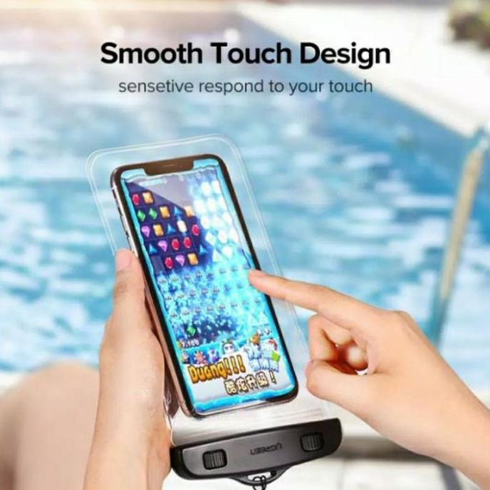 Kantong Pelindung HP Anti Air HP Multifungsi Casing Handphone Tas Plastik Holder Motor Lebar 106mm P