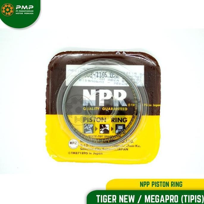 Ring Seher Piston Ring Tiger New / Megapro (Tipis) Npp