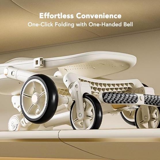 Sakumini Foldable Stroller Kereta Dorong Lipat Anak Bayi Travelling Kabin Roda 4