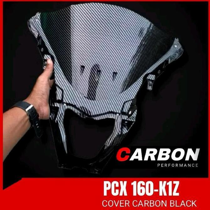 Promo Winshield Pcx 160 Carbon / Cover Windshield Depan Visor Pcx 160 Carbon Dasi Pcx 160 Carbon Mot