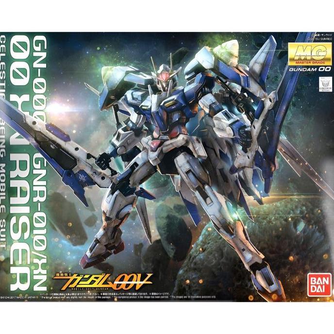 MG 00 XN Raiser / MG 1/100 GN-0000+GNR-010/XN 00 XN Raiser (Mobile Suit Gundam 00V) Gunpla Bandai Gu