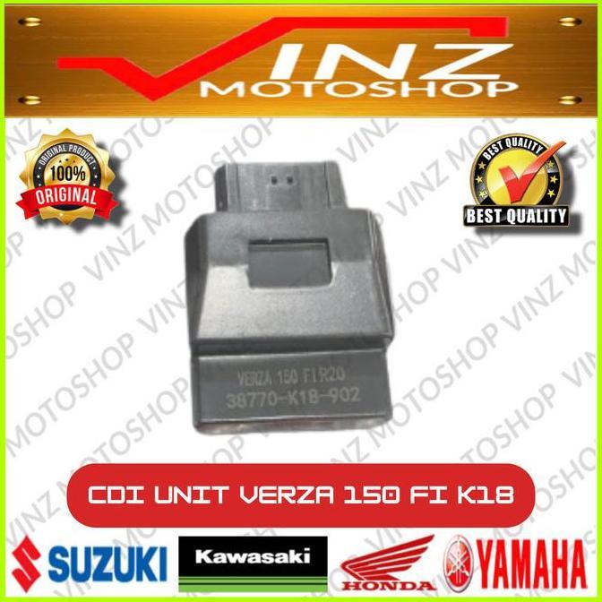 CDI ECU ECCU ECM COMP UNIT MOTOR HONDA VERZA 150 FI F1 NEW K18 ORIGINAL DAN TERPERCAYA
