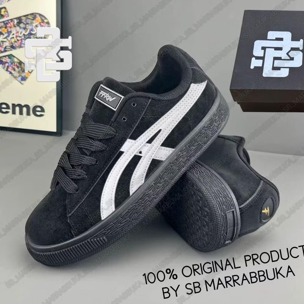 Terlaris Sepatu Gendut Skate Unisex Casual SB Original Lidah Gemuk Tali Gendut Bahan Suede Warna Hit