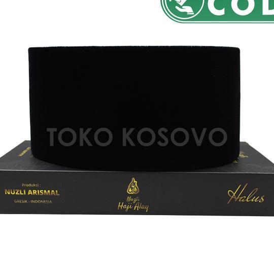 Kopiah Hitam Haji Alay Ac Soft Tinggi 7 8 9 10 11 12 Cm Peci Sholat Bludru Ukuran Anak Laki Pria Dew