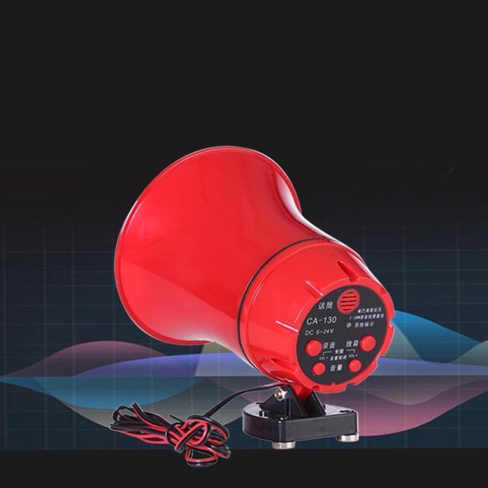 Toa Megaphone 130Tu Pengeras Suara 12V Megaphone Toa Amplifier Berkualitas Penguat Bluetooth
