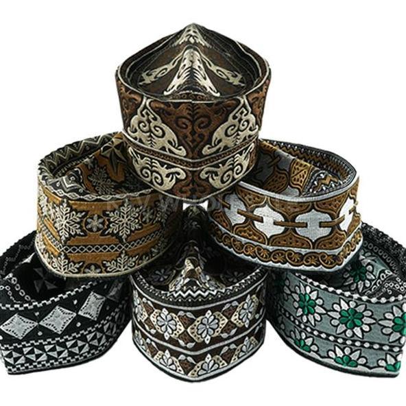 Grosir 10 Pcs Peci Oman Bangladesh Kopiah Sholat Banglades Santri Pria Pesantren Temboro Kopyah Haji