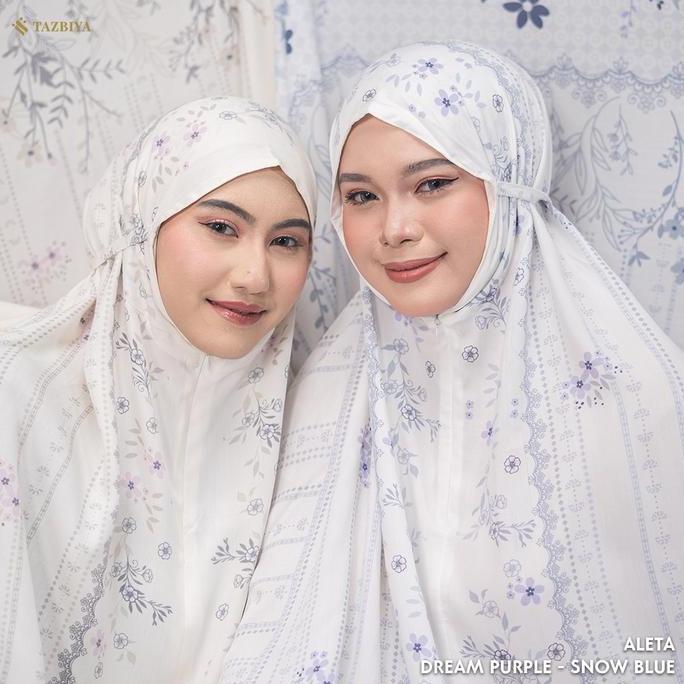 Promo [NEW] TAZBIYA - ALETA SERIES | MUKENA RAYON DEWASA 2IN SET SAJADAH | MUKENA SAJADAH COD