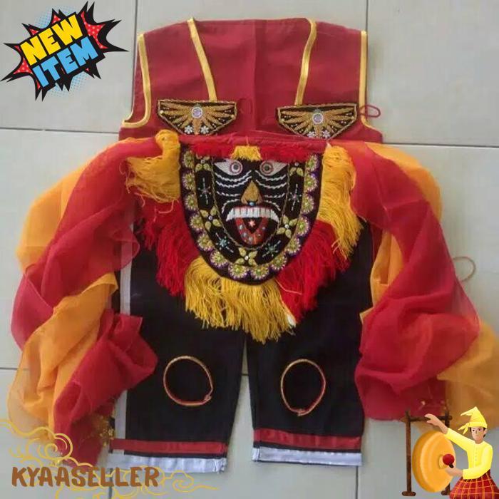 [Drs] Setelan Bujang Ganongan / Setelan Baju Ganongan / Baju Bujang Ganongan Set1