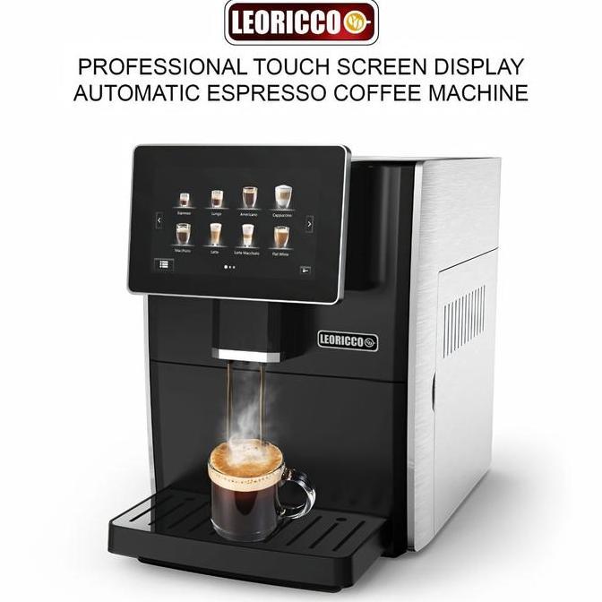 Mesin Kopi Espresso Otomatis Full Automatic Coffee Maker Leoricco