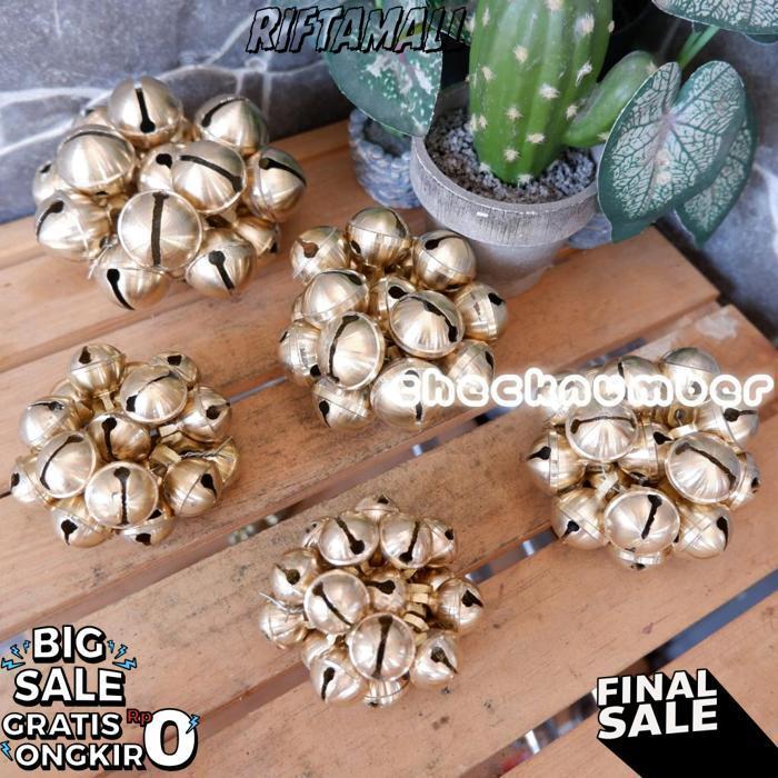 [Drs] Krincingan Jaranan Krincingan Kaki Krincingan Kuningan Set1