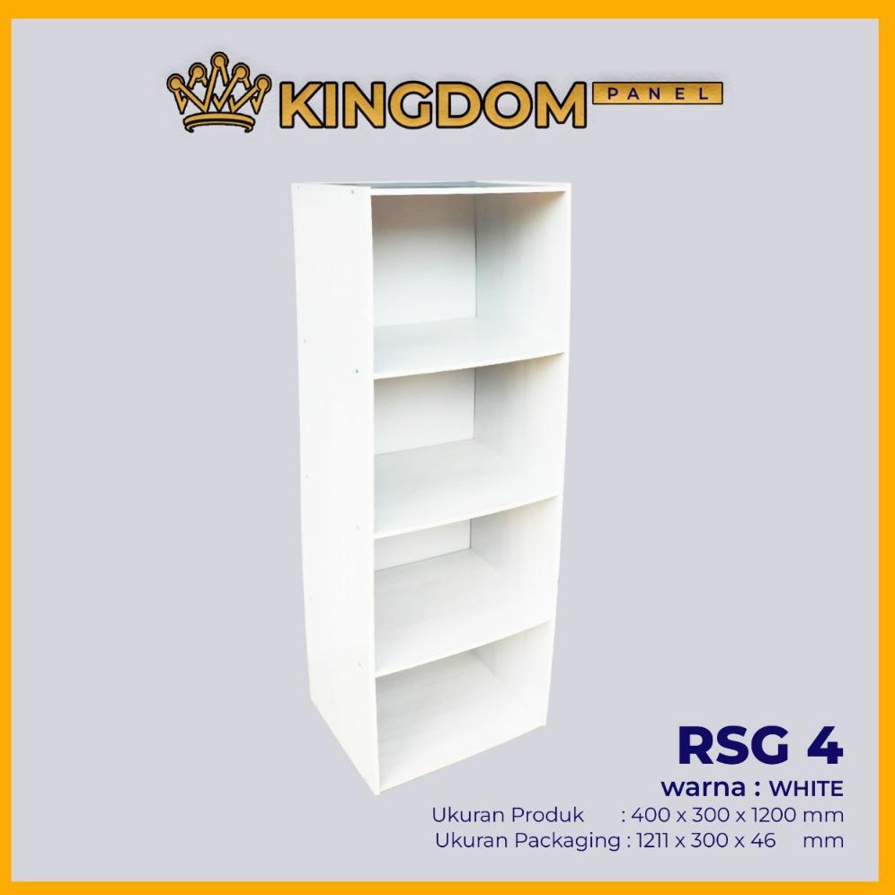 RAK SERBAGUNA / RAK SUSUN / RAK BUKU 2 3 4 SUSUN