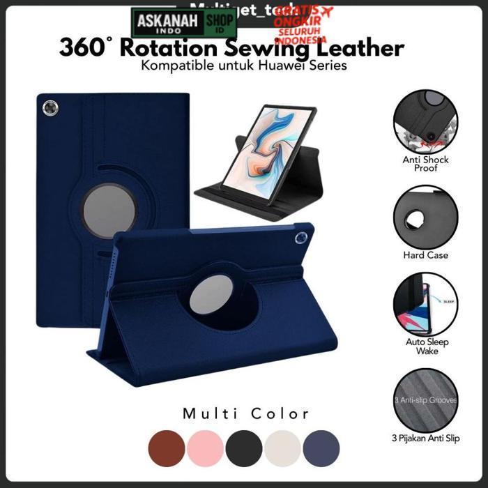 Prermium Case Huawei Matepad 11.5S 2024/Se 11 2024/Matepad 10.4 / T10/T10S Casing Tablet Rotary Leat