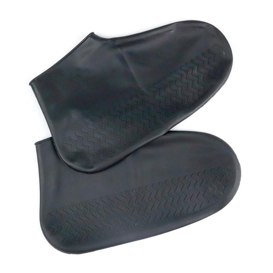 READY Cover Sepatu Anti Air Hujan Waterproof Silicone Size L 41-47