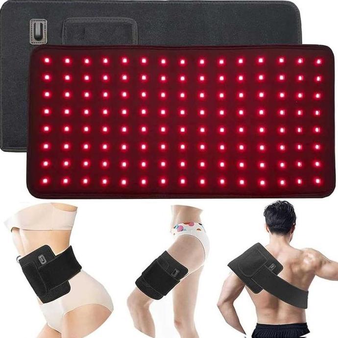 Januel Alat Terapi 120Led For Pinggang Otot Diet Perut Punggung Therapy Infra Red Light Merah