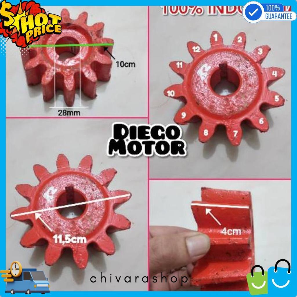 50% Off Gigi Besar Nenas Molen Mesin Pengaduk Semen Rs0