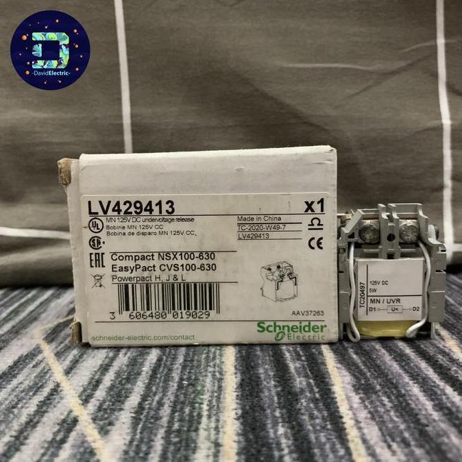 UVT / UVR MN 125VDC SCHNEIDER LV429413