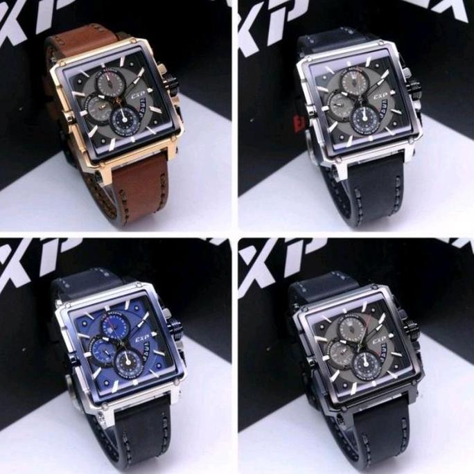 JAM TANGAN PRIA EXPEDITION E6618 E 6618 KULIT ORIGINAL