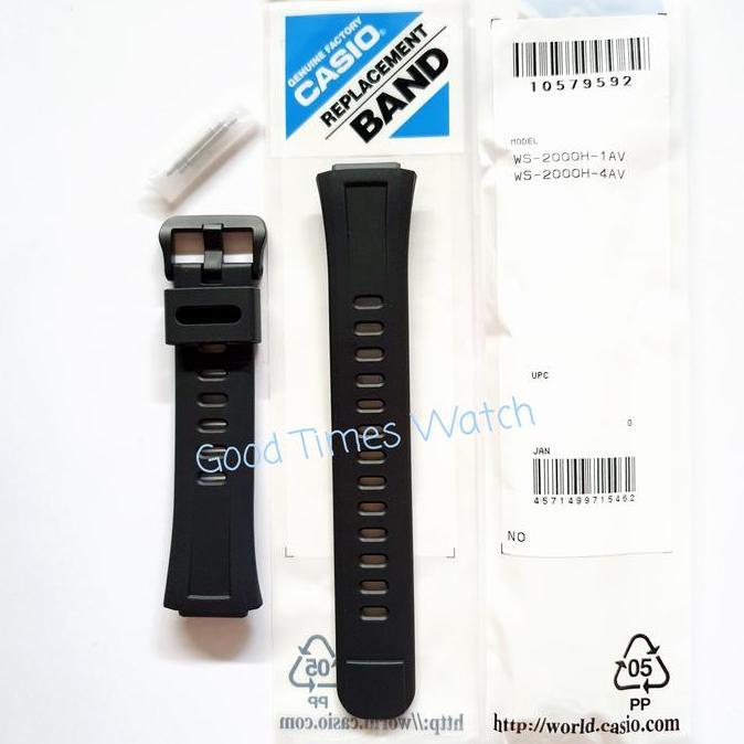 Promo STRAP CASIO WS-2000H WS 2000H WS 2000 Casio Original COD
