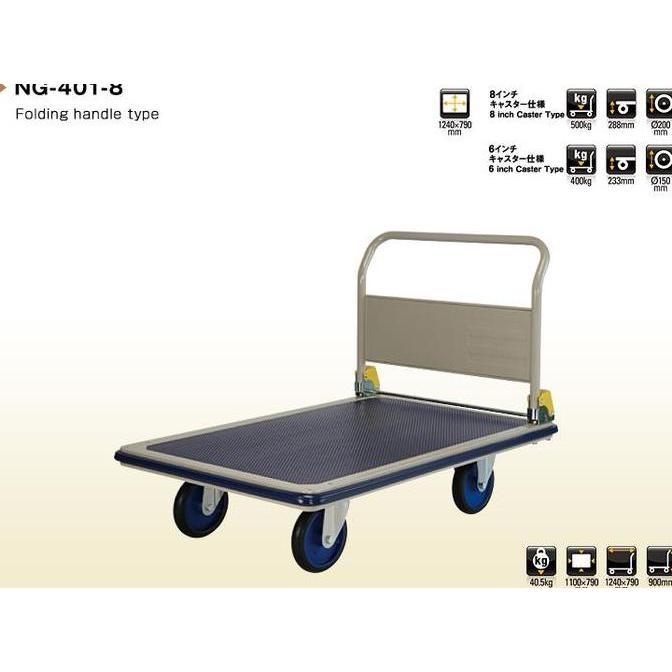 Promo Trolley Prestar Jepang 500 Kg Ng 401 Cod