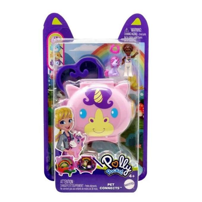 polly pocket Pet Connects compacts unicorn sale