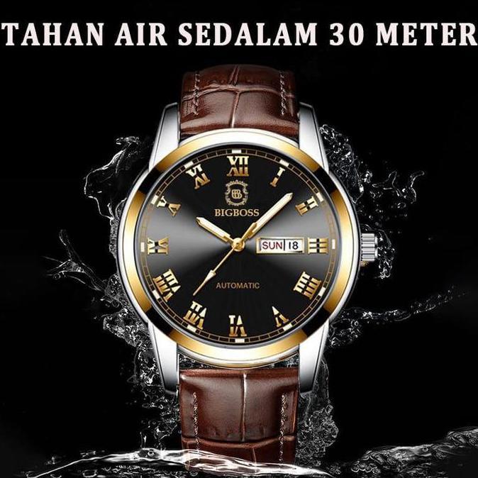 Promo [COD] Jam Tangan Pria FNGEEN JC-33 TALI KULIT  Jam Tangan Pria Original Mewah Kuarsa FREE BOX&