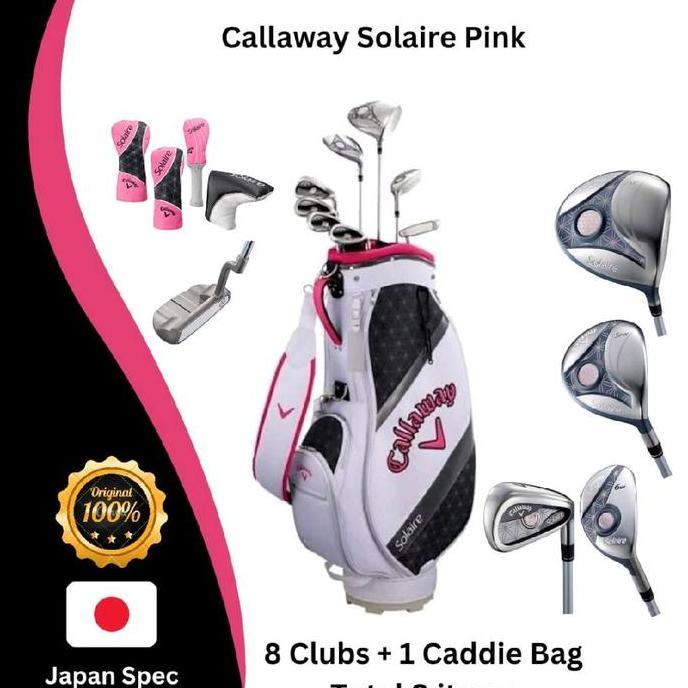 STICK GOLF CALLAWAY SOLAIRE LADIES ORIGINAL FULLSET ORIGINAL DAN TERPERCAYA