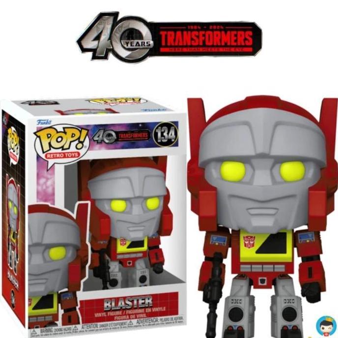 Funko POP Transformers: Generation 1 - Blaster #134