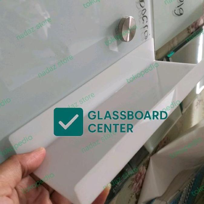 Tempat spidol papan tulis kaca tempat penghapus papan tulis kaca