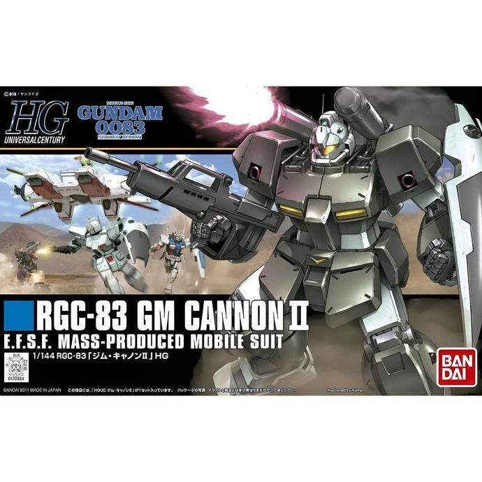 Bandai High Grade HG 1/144 GM Cannon II - HGUC RGC-83