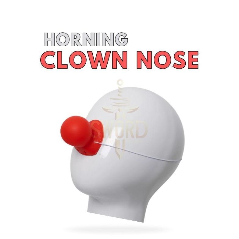viral Horning Clown Nose - Squeaked Clown Nose - Clown Nose - Comedy Nose - Hidung Badut - Hidung Ka